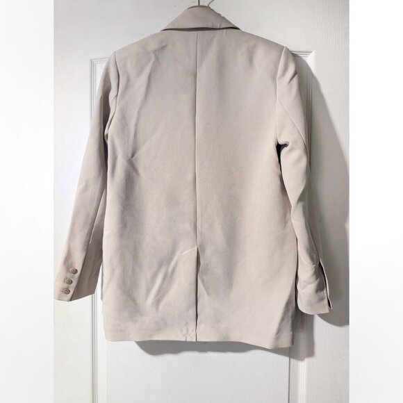 Abercrombie & Fitch | Slouchy Blazer In Tan - Picture 3 of 10